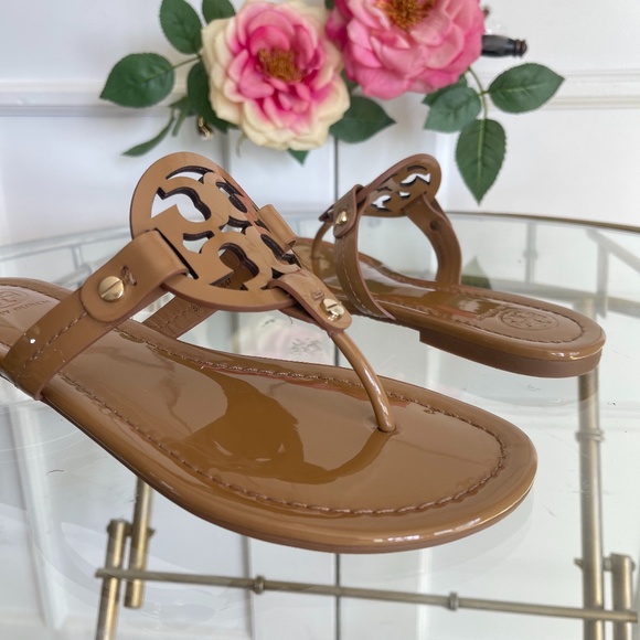 Tory Burch Shoes - Tory Burch MILLER SANDAL PATENT LEATHER 7.5